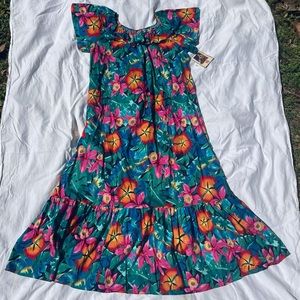 Vintage Hilo Hattie 2XL Hawaiian Maxi Muumuu dress